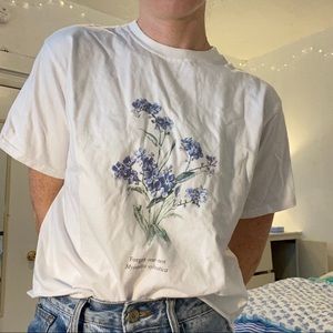 Brandy Melville Aleena Forget Me Not Shirt